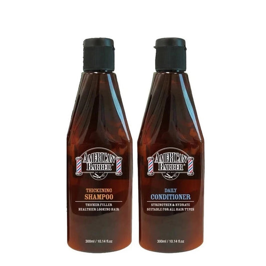 American Barber Thickening Shampoo & Daily Conditioner DUO 300ml