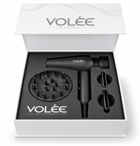 Volée High Performance Professional Hair Dryer - Black