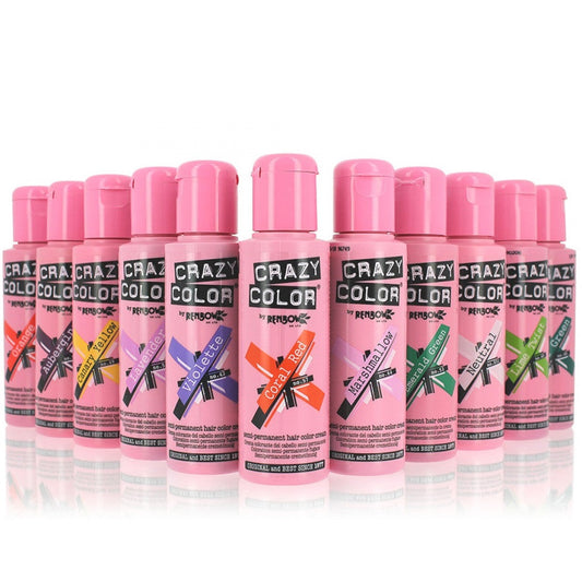 Crazy Color Semi-Permanent Hair Color Cream 100ml