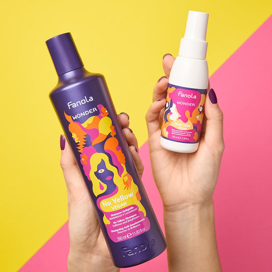 Fanola WONDER Extra Care No Yellow Haircare Kit - Limited Edition