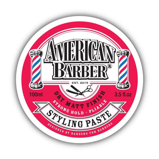 American Barber Styling Paste Strong Hold Duo 100ml + 50ml tin