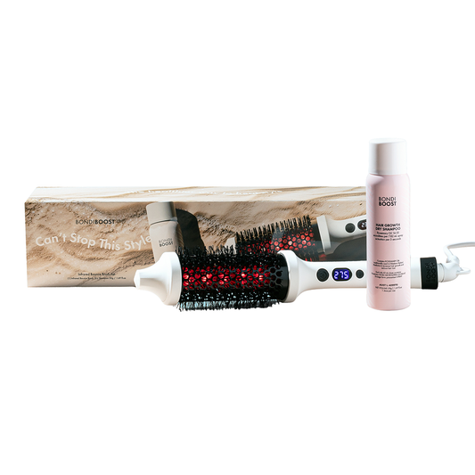 Bondi Boost Can’t Stop This Style Set Infrared Bounce Brush & Travel HG Dry Shampoo