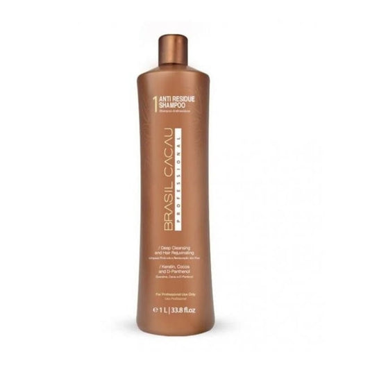 Brasil Cacau Anti Residue Shampoo 1 Litre Step 1