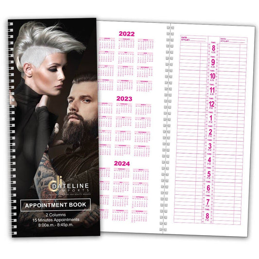 Dateline Professional 2 Column Appointment Book 144105