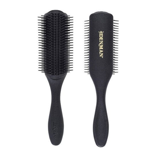Denman D4 The Original Styler 9 Row - Matte Black/Black D4P