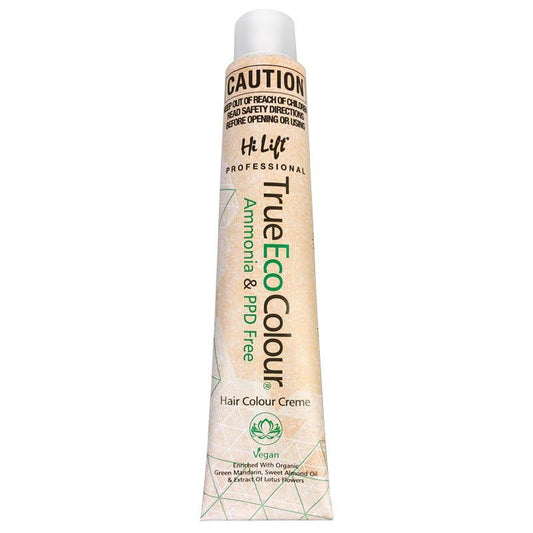 Hi Lift True Eco Colour 100ml tube, ammonia and PPD free vegan hair colour creme