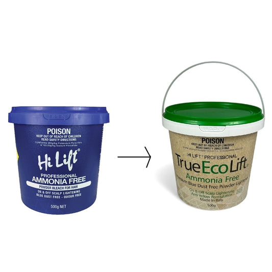 Hi Lift True Eco Lift Ammonia Free Premium Blue Bleach 500g Tub