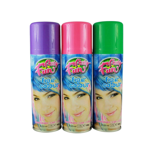 Party Fun Temporary Hair Colour Spray 78g