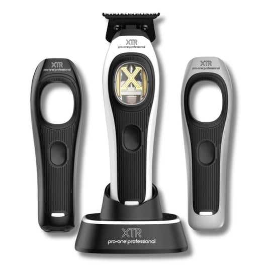 Pro-one Professional Xtreme XTR Bundle Xtreme Clipper, XTR Trimmer, Single Foil Shaver and UV Tool Steriliser