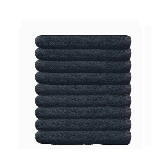 Protex Bleach Guard Legacy 100% Cotton Salon Towels Black/Grey/White 40.6×66cm 9 Pack
