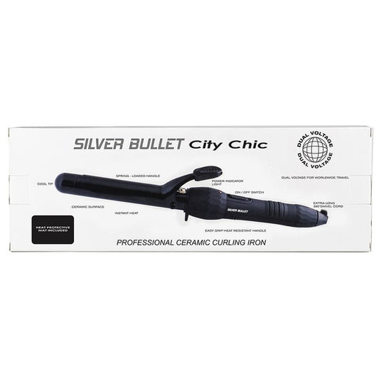 Silver Bullet 900664 City Chic Curling Iron 38mm
