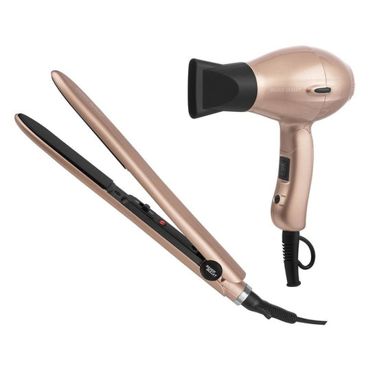Silver Bullet Styleaway Duo Set - Mini Dryer & Midi Straightener 900422