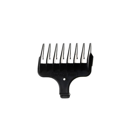 Wahl #2 6mm black T-blade trimmer attachment guide guard comb, fits 59302 T-Blade No2