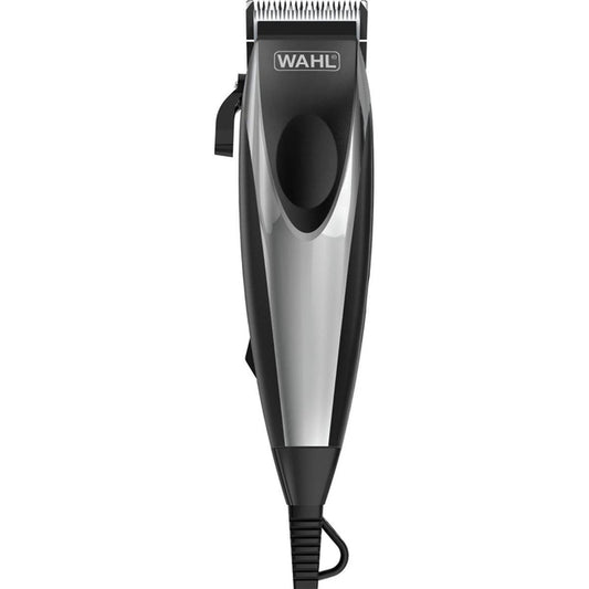 Corded Wahl Complete Cut Pro hair clipper in silver and black with adjustable blade lever