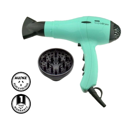 Wahl Supadryer Ionic Hair dryer with Diffuser & Nozzle 1800W *