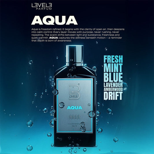 L3VEL3 Eau de Parfum Fragrance 100ml - Aqua