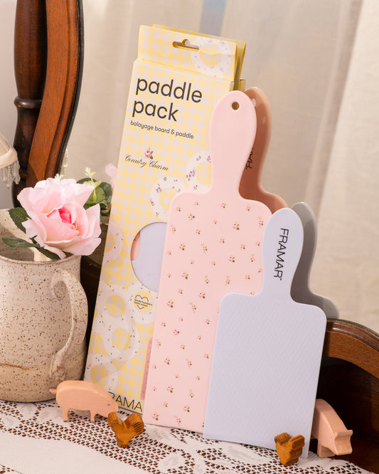 Framar Paddle Pack - Balayage Board & Paddle 2pc, Country Charm
