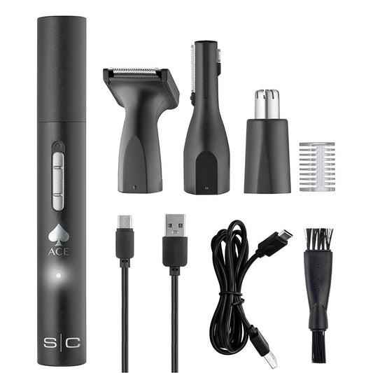 StyleCraft by Silver Bullet ACE 3-in-1 Multipurpose Micro Trimmer 900940