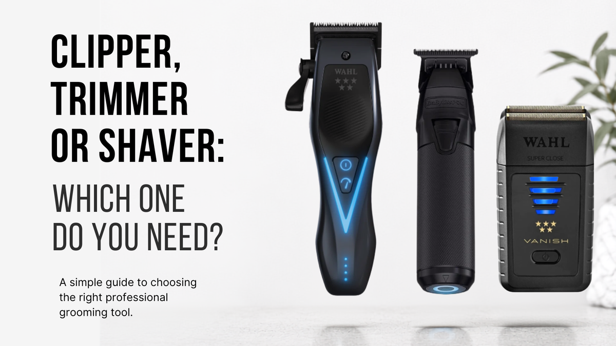 Clipper vs Trimmer vs Shaver: Which One Do You Actually Need?
