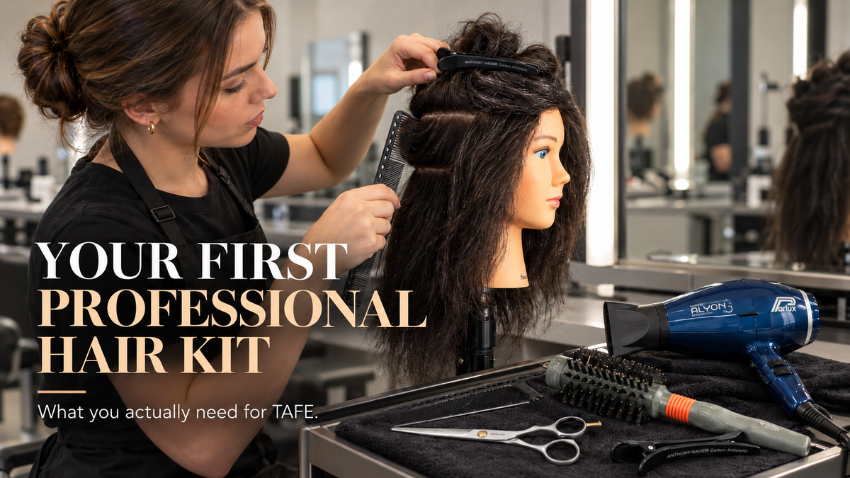 Starting TAFE? How to Build Your First Professional Hair Kit