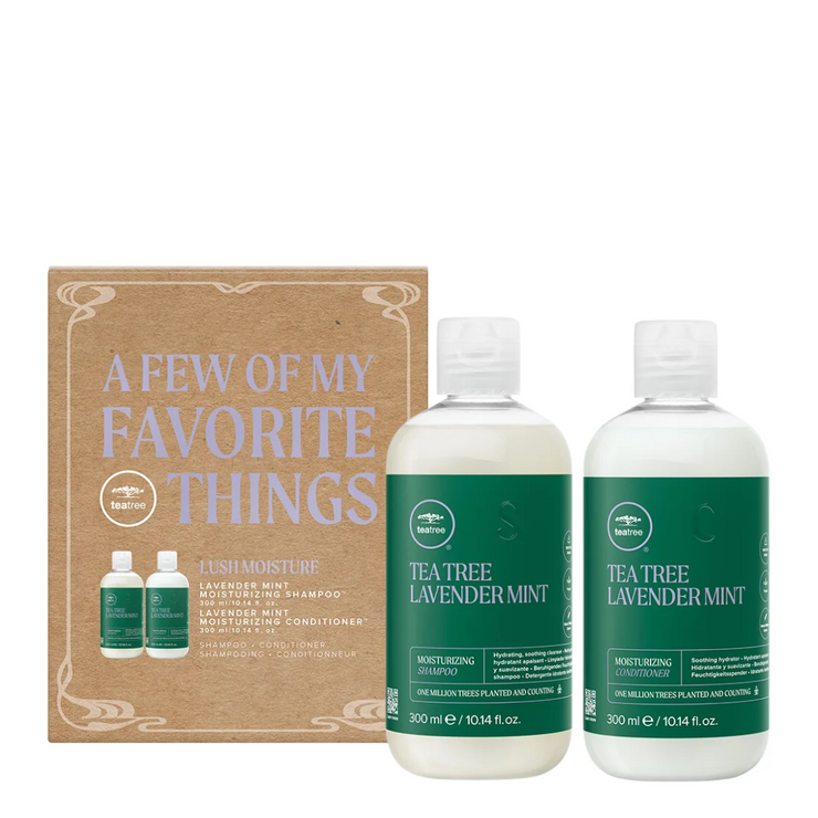 Paul Mitchell Tea Tree Lavender Mint Holiday Duo Pack Lush Moisture