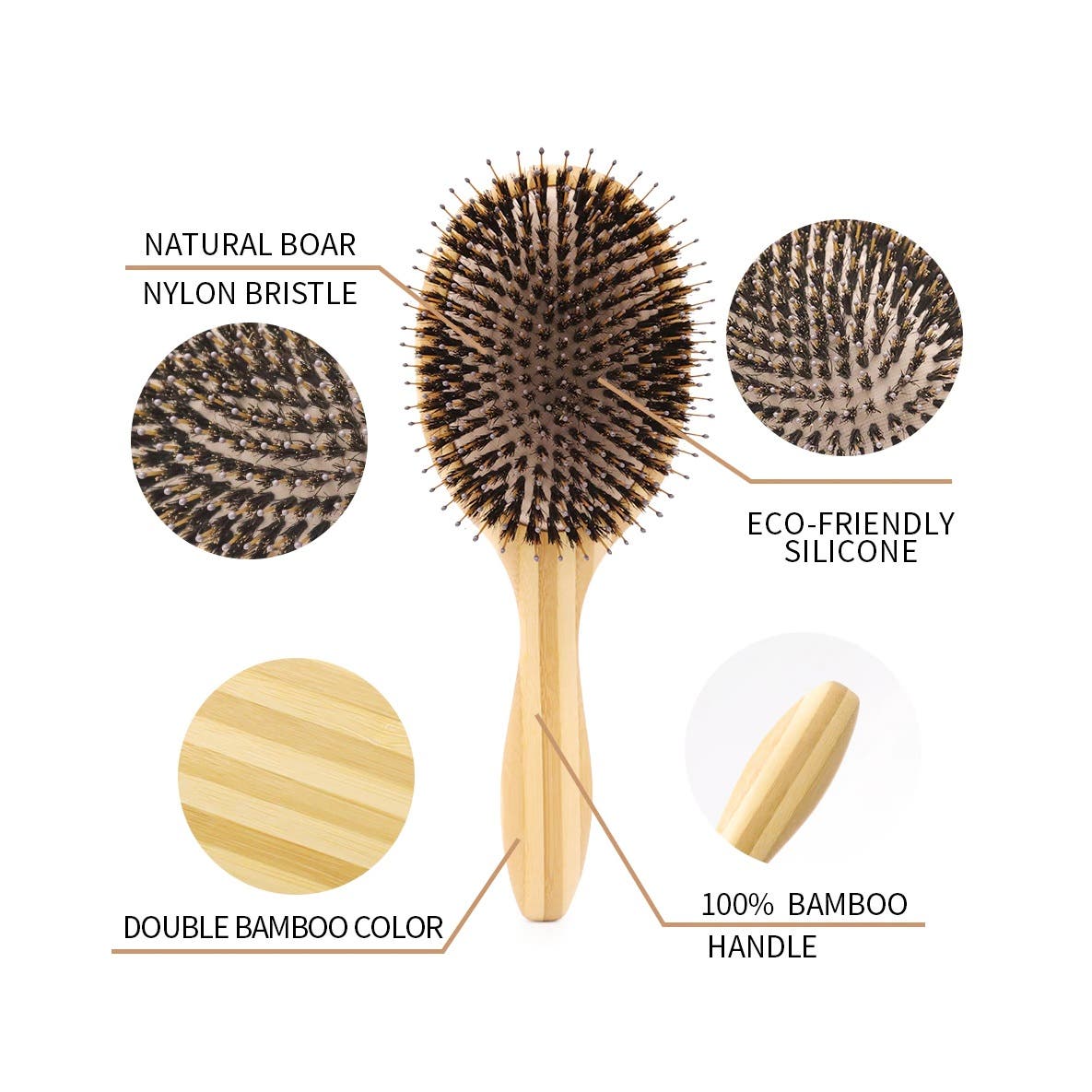 Boar Bristle Brush