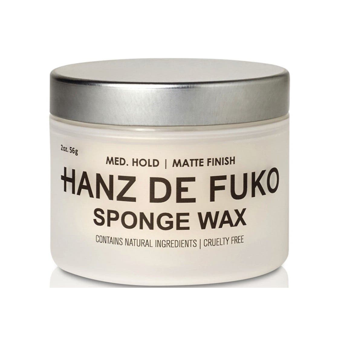 Hanz De Fuko Sponge Wax 56g - Medium Hold, Matte Finish
