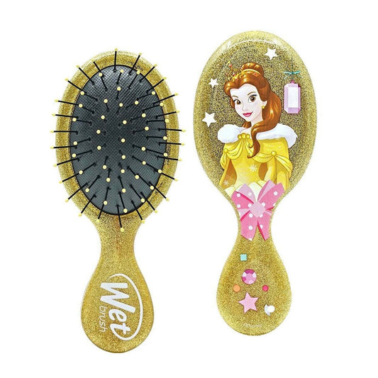 WetBrush Mini Detangler Disney Princess Glitter Ball - Belle
