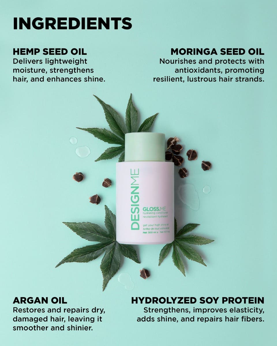 DesignME GlossME Hydrating Conditioner 300ml