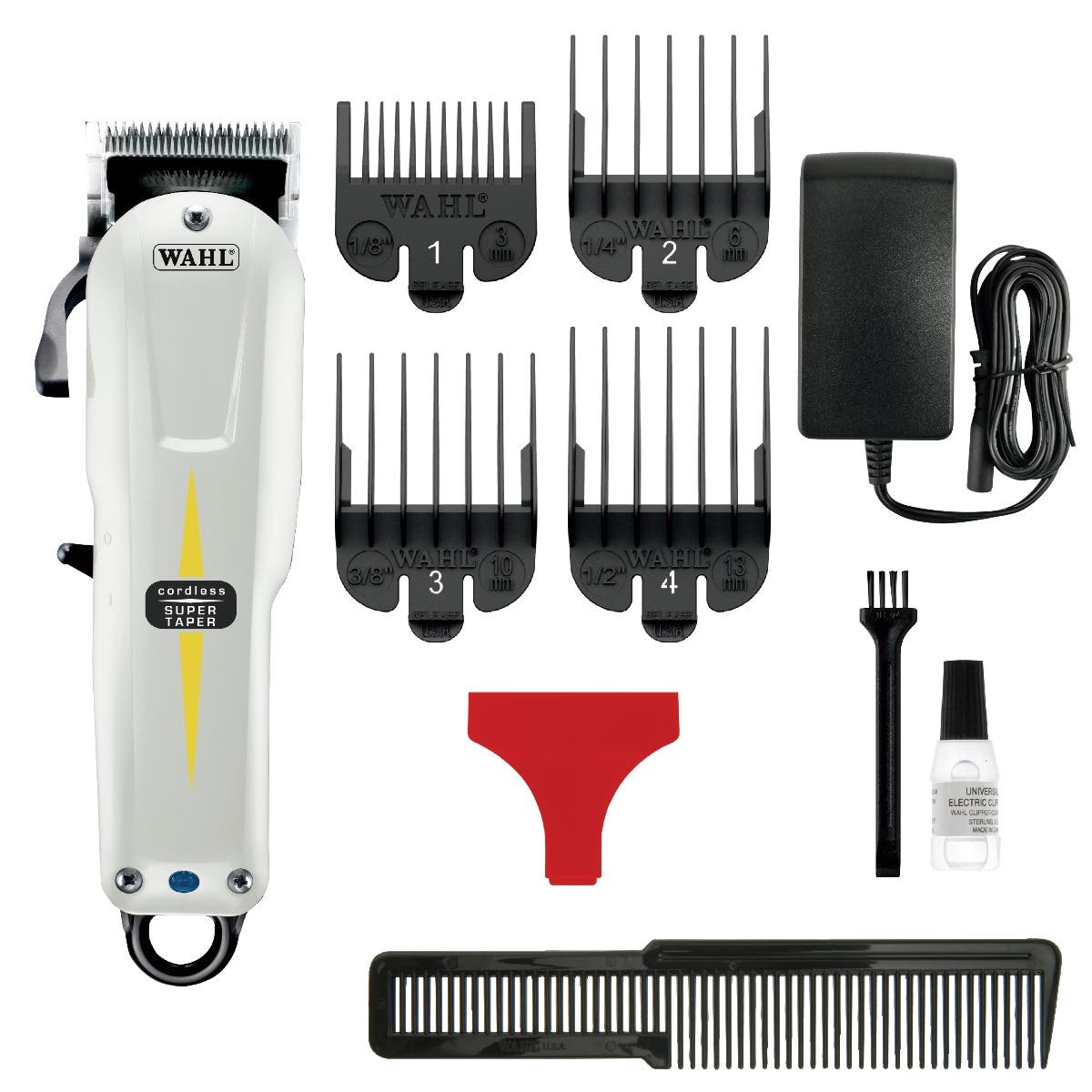 Wahl Professional Super Taper Cord/Cordless Pro Lithium Hair Clipper - Choose Pack