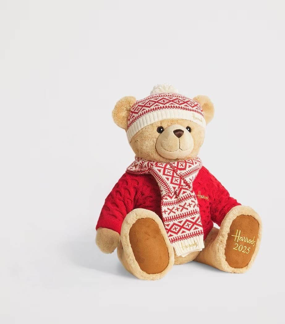 Harrods 2025 Christmas Bear Alfie | Limited Edition Collectible