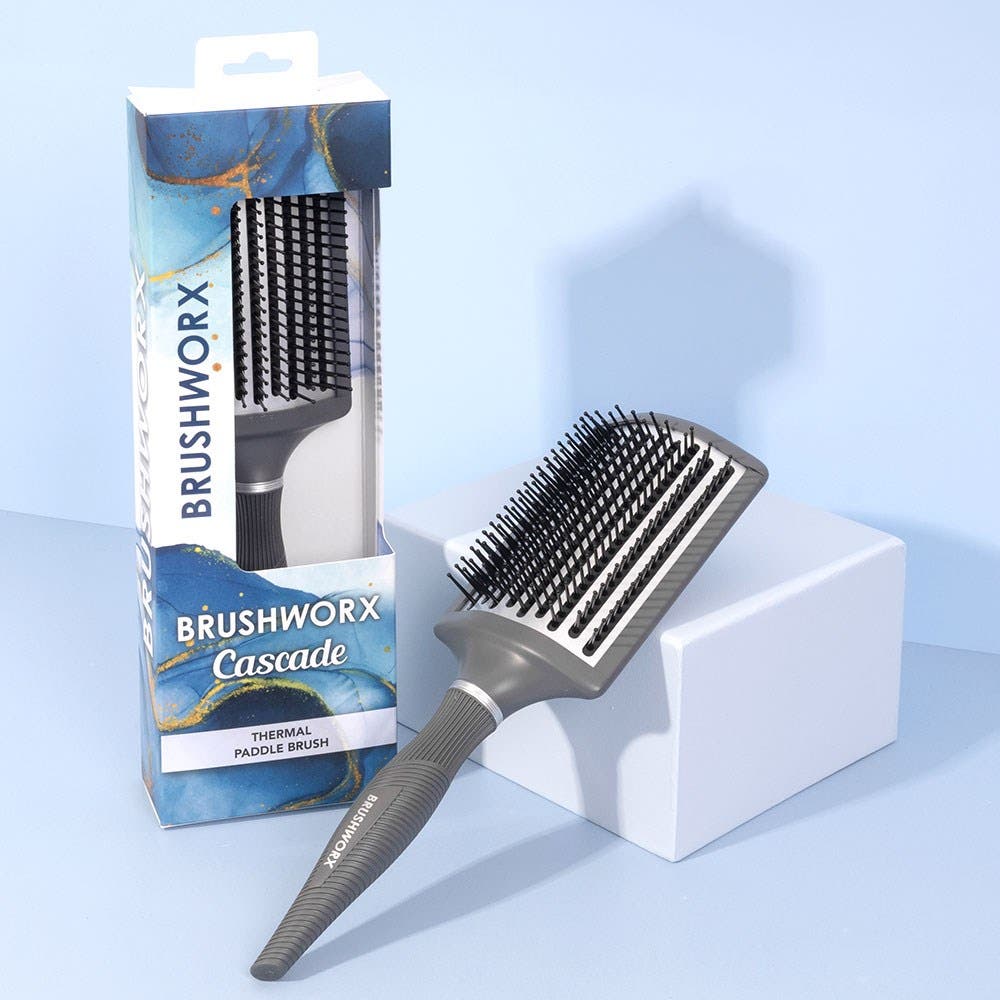 Brushworx Cascade Thermal Paddle Brush 101535