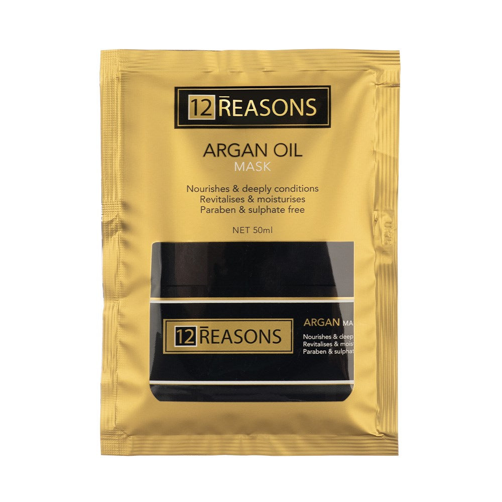 12Reasons Argan Oil Hair Mask Sachet 50ml 704264