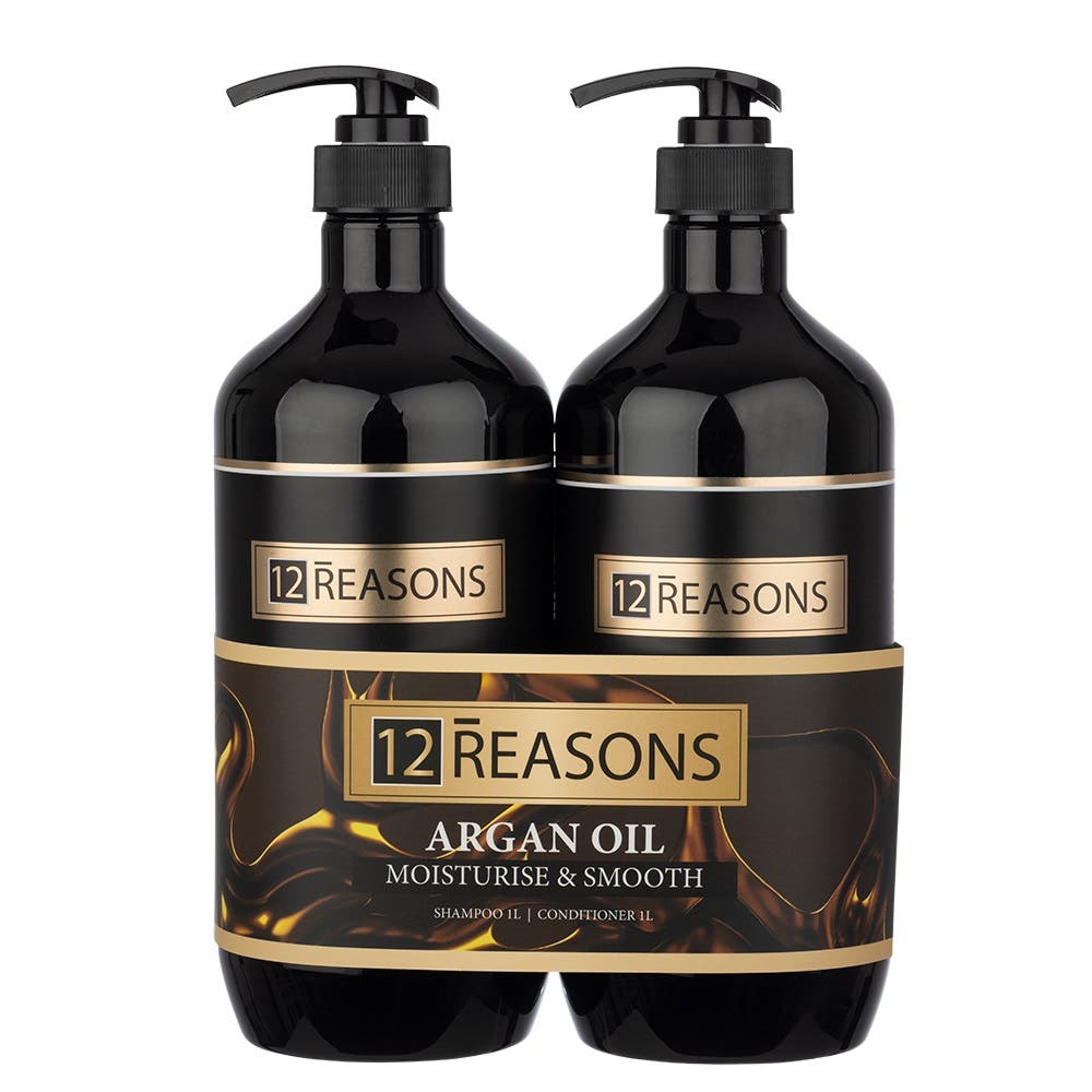 12Reasons Argan Oil Shampoo & Conditioner 1L