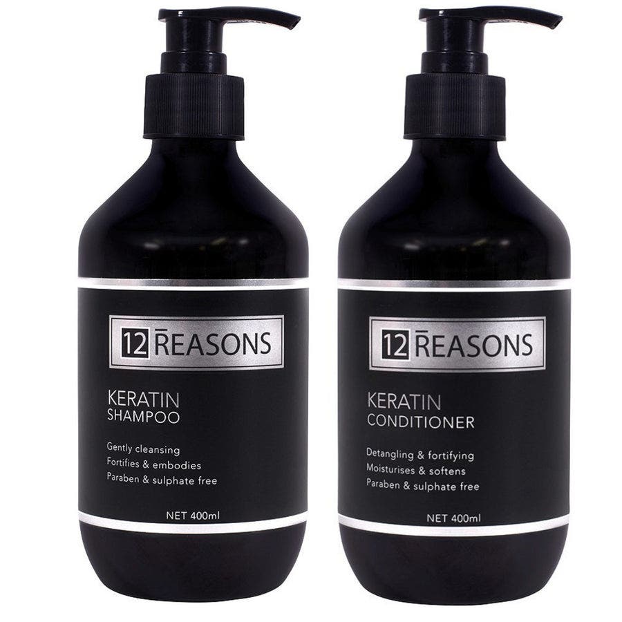 12Reasons Keratin Shampoo & Conditioner DUO 400ml