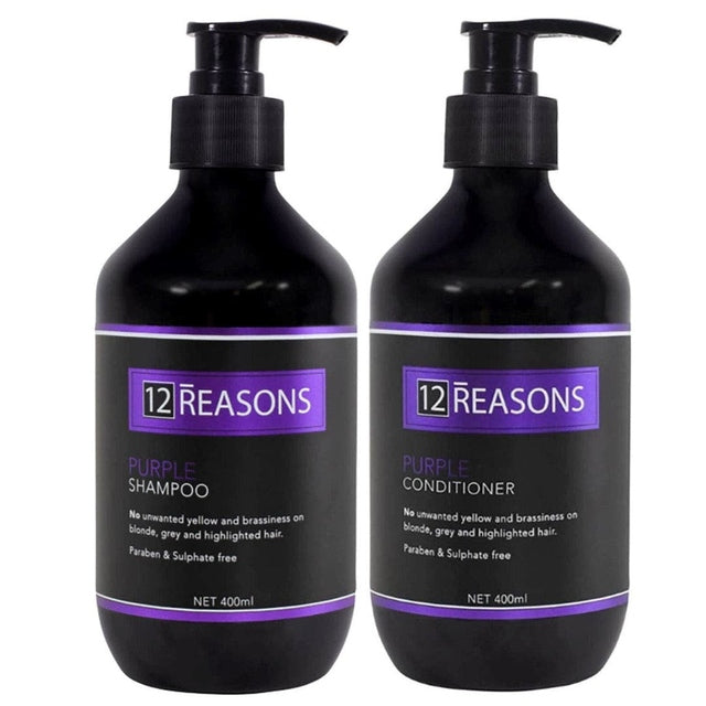 12Reasons Purple Shampoo & Conditioner DUO 400ml
