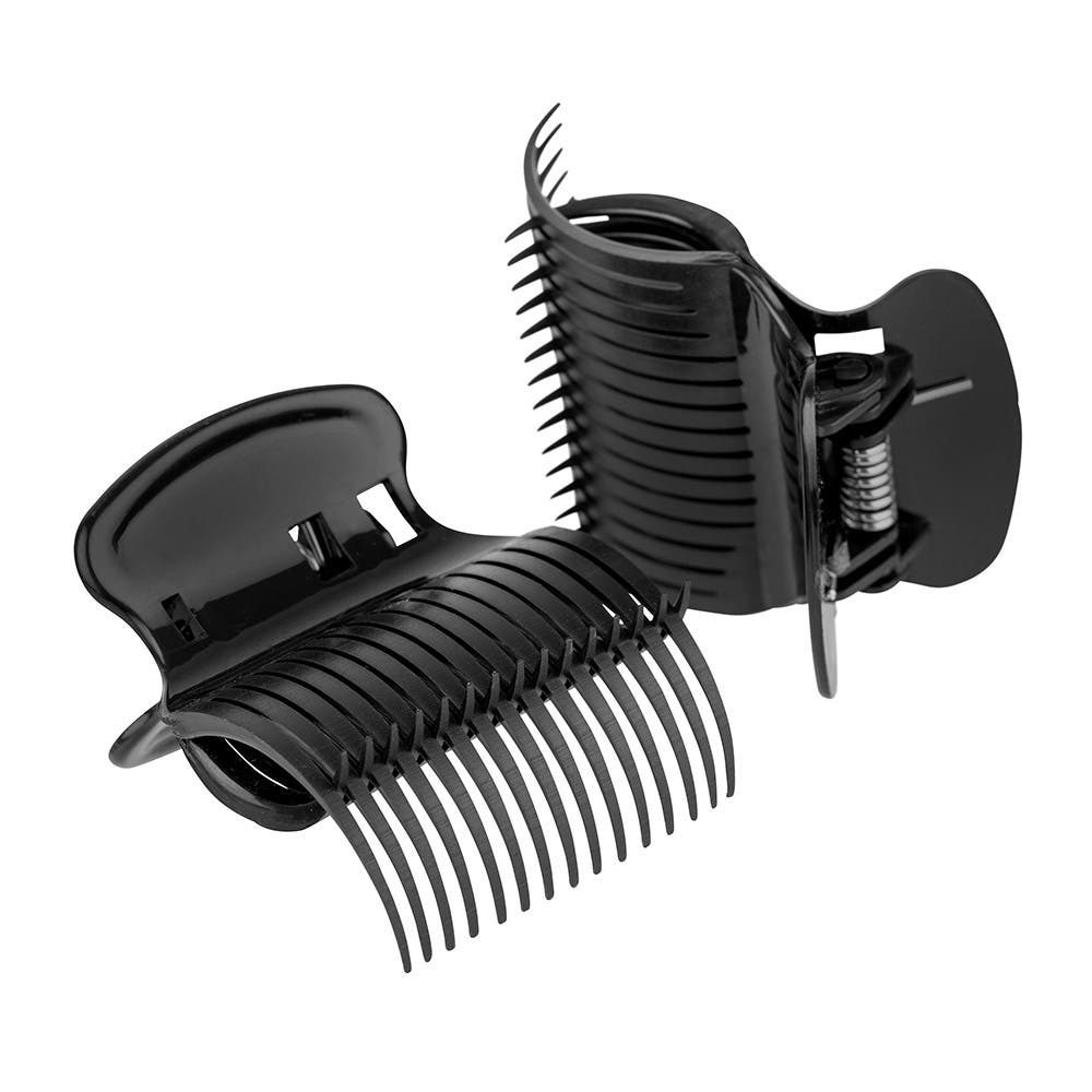 Premium Pin Company 999 24 x Hot Roller Clamps - 801 Black