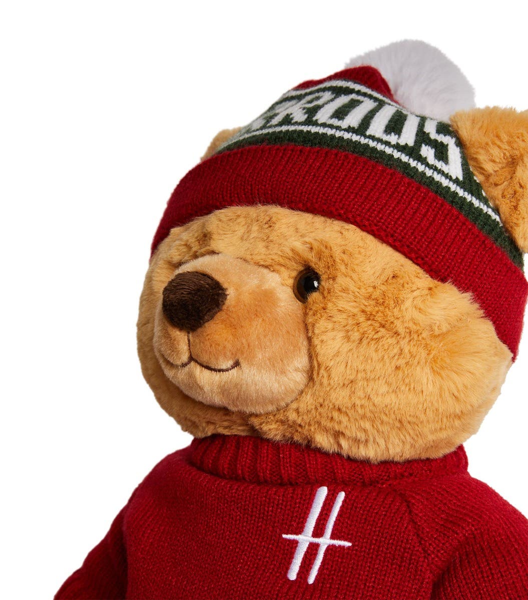 2023 HARRODS Christmas Bear Ethan (36cm) Teddy Bear Brand New with Tags Attached