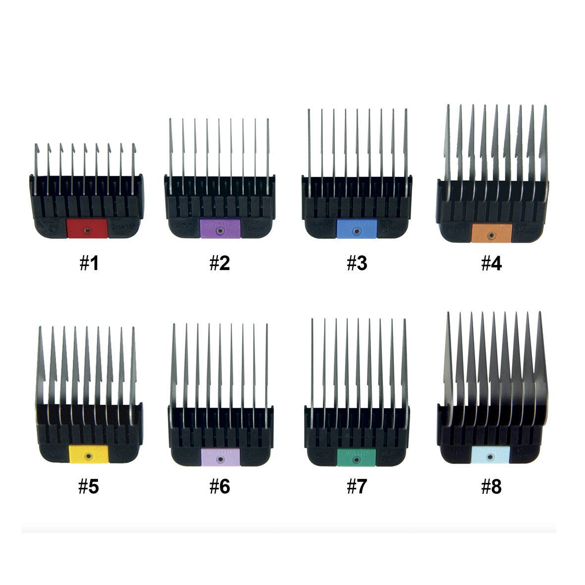 WAHL 1-8 SINGLE Metal Comb/Stainless Steel Attachment For KM2/5/10/SS Clippers