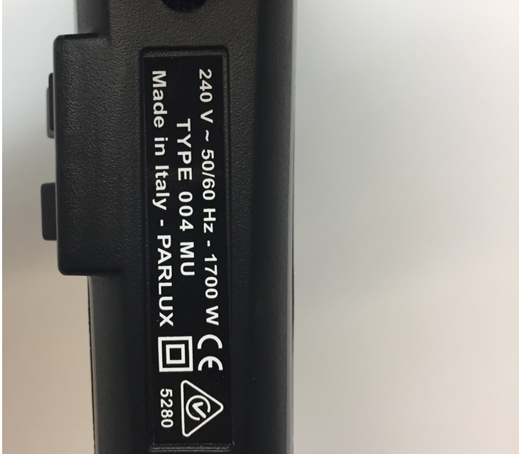 TwinTurbo Hair Dryer 2600 & Nozzles Made in Italy