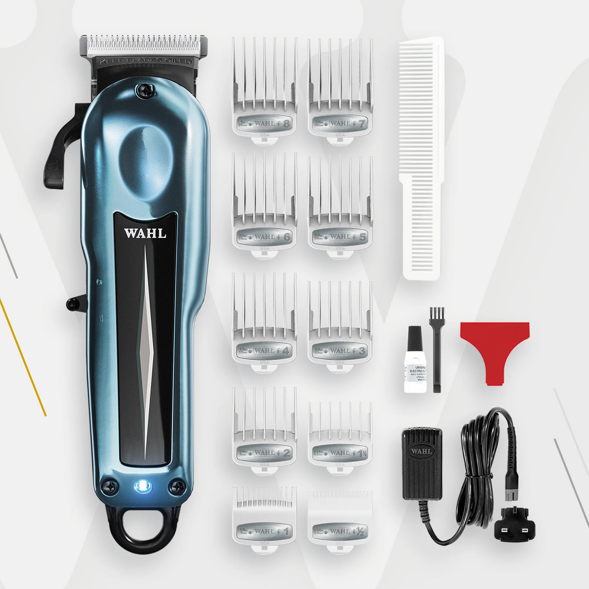 Wahl Professional Cordless Super Taper X Hair Clipper – Blue