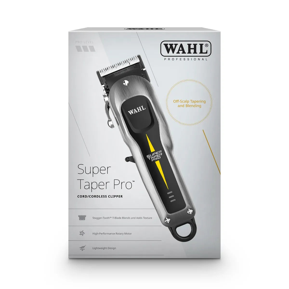 Wahl Professional Cord/Cordless Super Taper Pro Hair Clipper 3027016