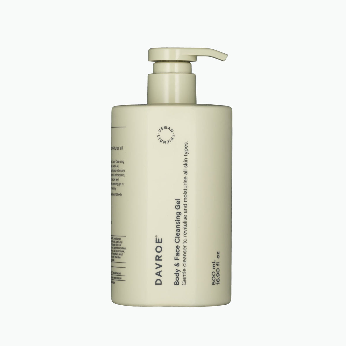 Davroe Body and Face Cleansing Gel 500ml