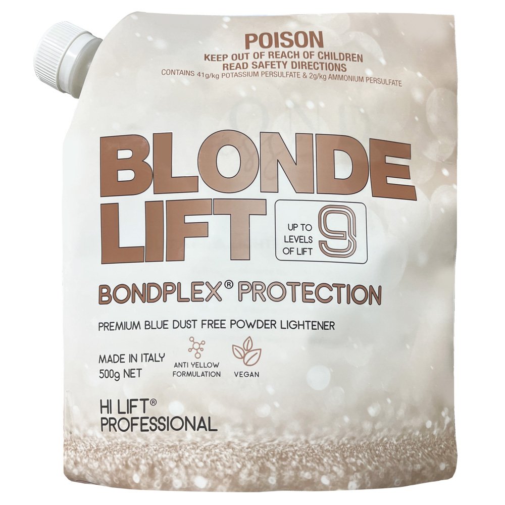 Hi lift Blonde Lift Bondplex Protection Powder Lightener 500g Pouch