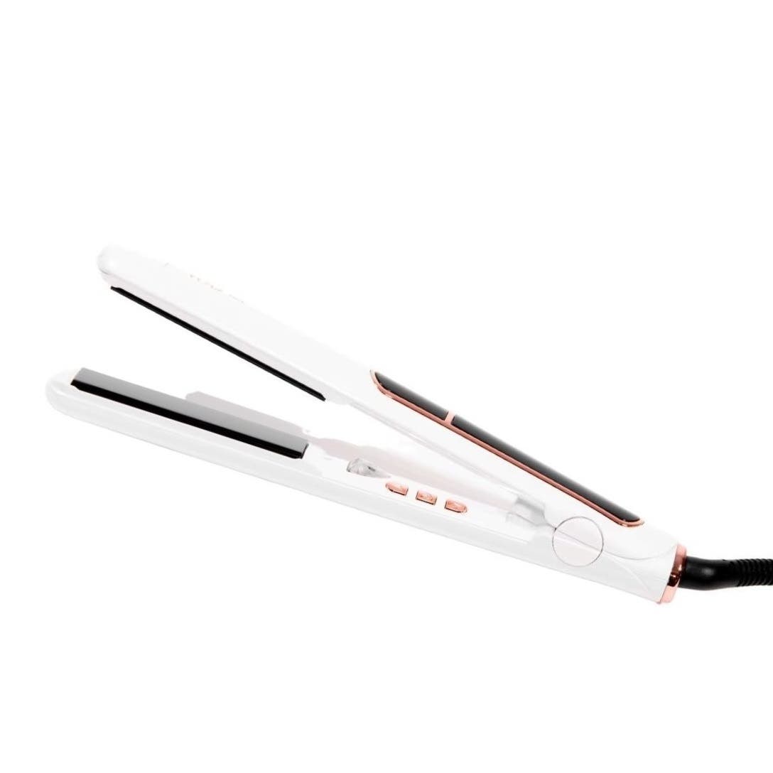 H2D LINEAR II Ice with Rose Gold Trim Hair Straightener