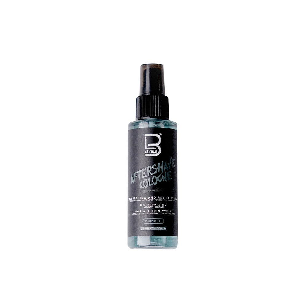 L3VEL3 Aftershave Cologne Travel 100ml - Midnight