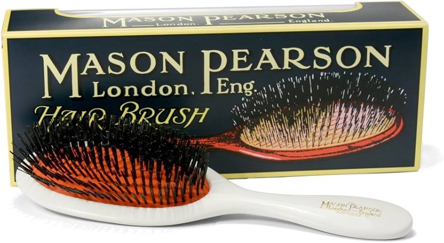 Mason Pearson Pure Boar Bristle - Small Extra B2- Ivory