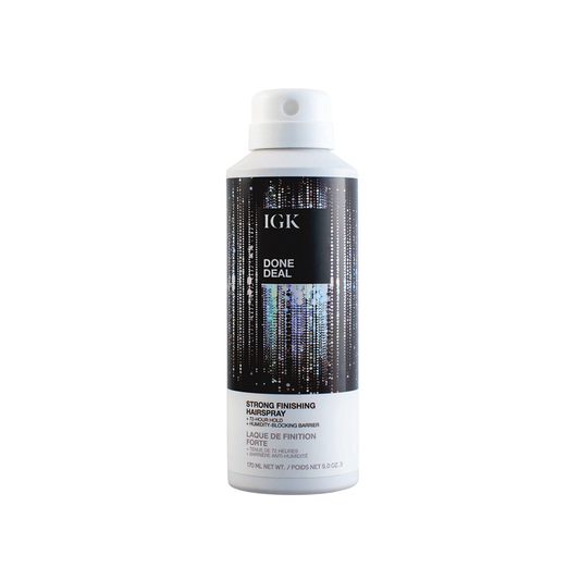 IGK DONE DEAL Strong Hold Finishing Hairspray