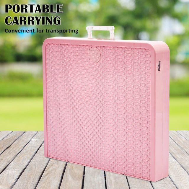 97cm Foldable Pet Grooming Table with Adjustable Arm and Non Slip Surface. Portable Dog Grooming Table for Small to Medium Dogs up to 25kg