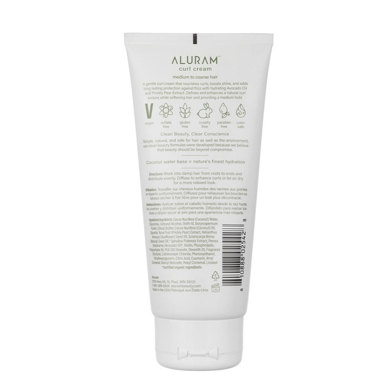 Aluram Clean Beauty Collection Curl Cream 177ml